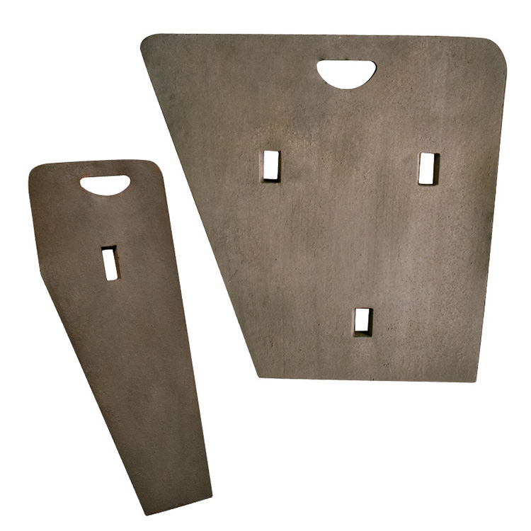 Jaw plate of a crusher