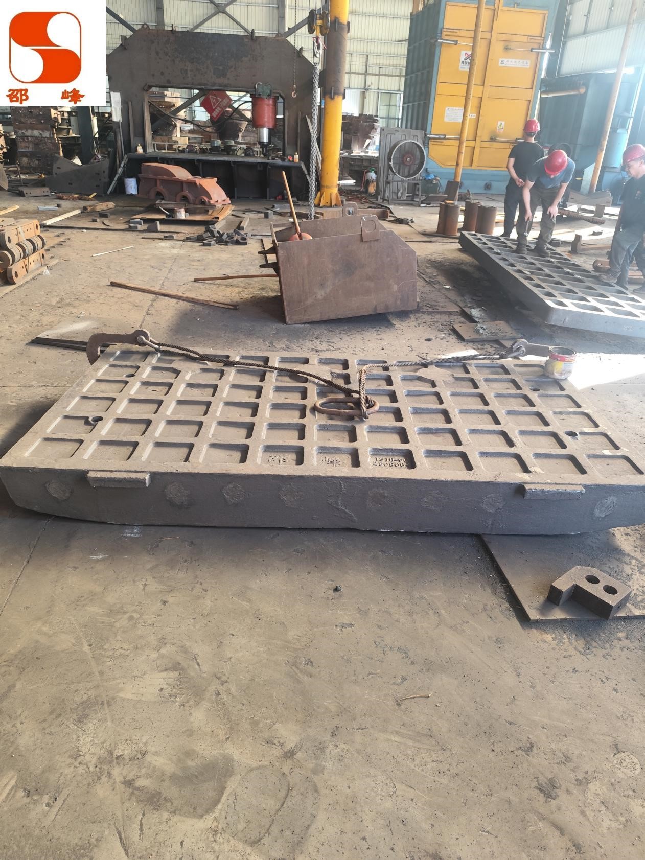 ultra-large jaw plates